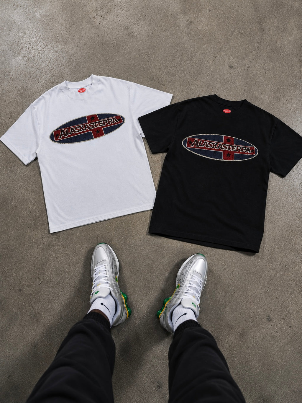 MENS BLACK ROYAL STANDARD TEE