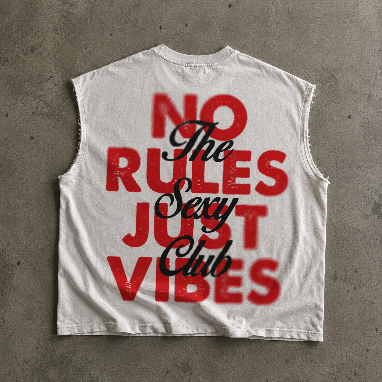 THE SEXY CLUB  SLEEVELESS TEE (UNISEX)