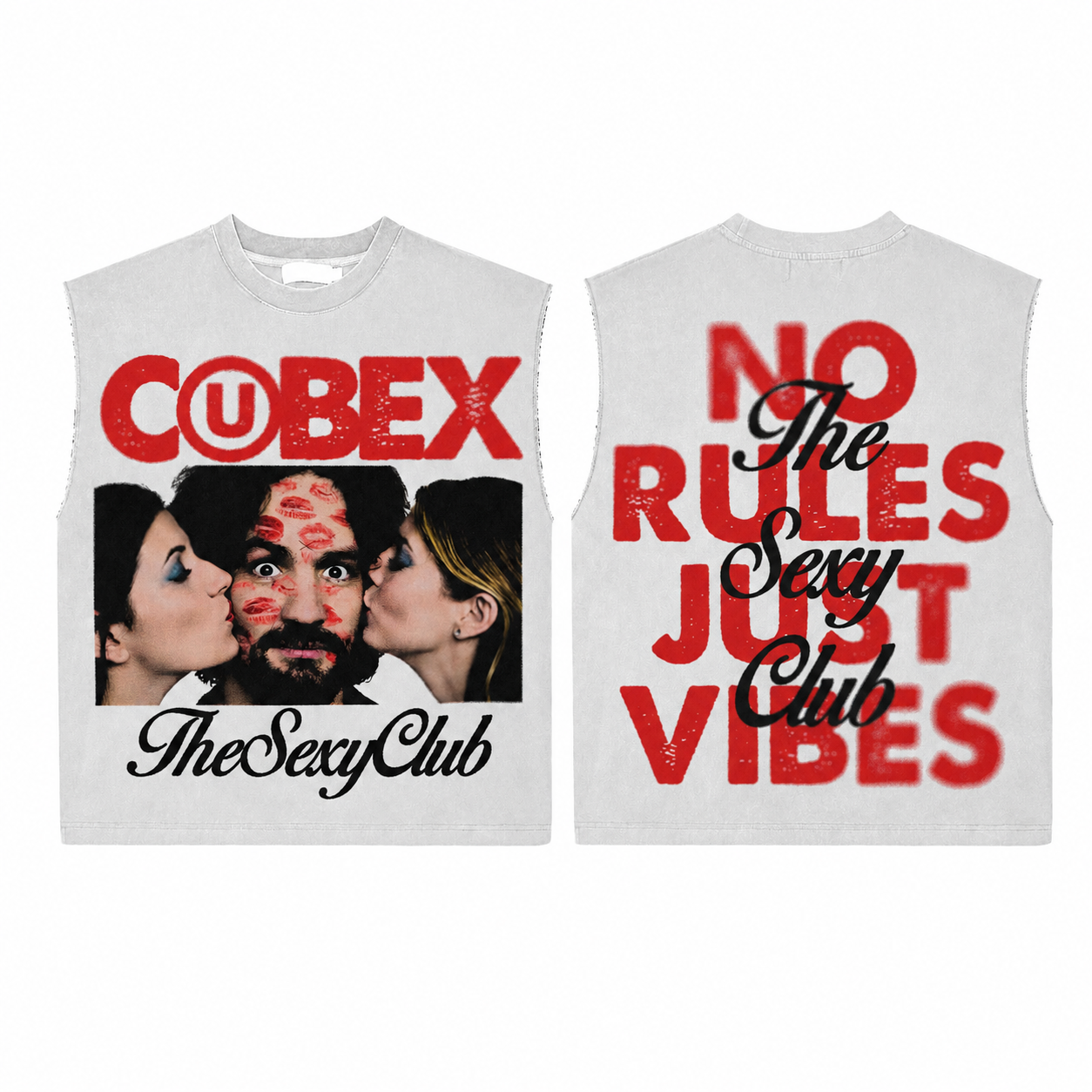 THE SEXY CLUB  SLEEVELESS TEE (UNISEX)