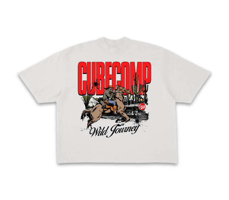 CUBE COMP WLD WEST TEE (UNISEX)